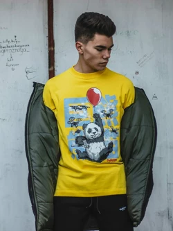 Свитшот Custom Wear Criminal Panda Yellow XL