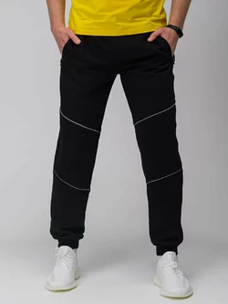 Штани спортивні Neo чорні з рефлективом Custom Wear M