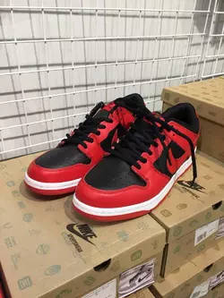 Кроссовки Nike Air Jordan красные низкие