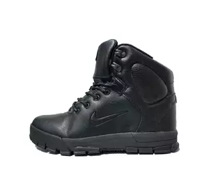 Ботинки Nike Air Nevist winter Black кожа