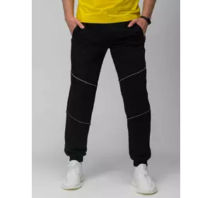 Штани спортивні Neo чорні з рефлективом Custom Wear XL